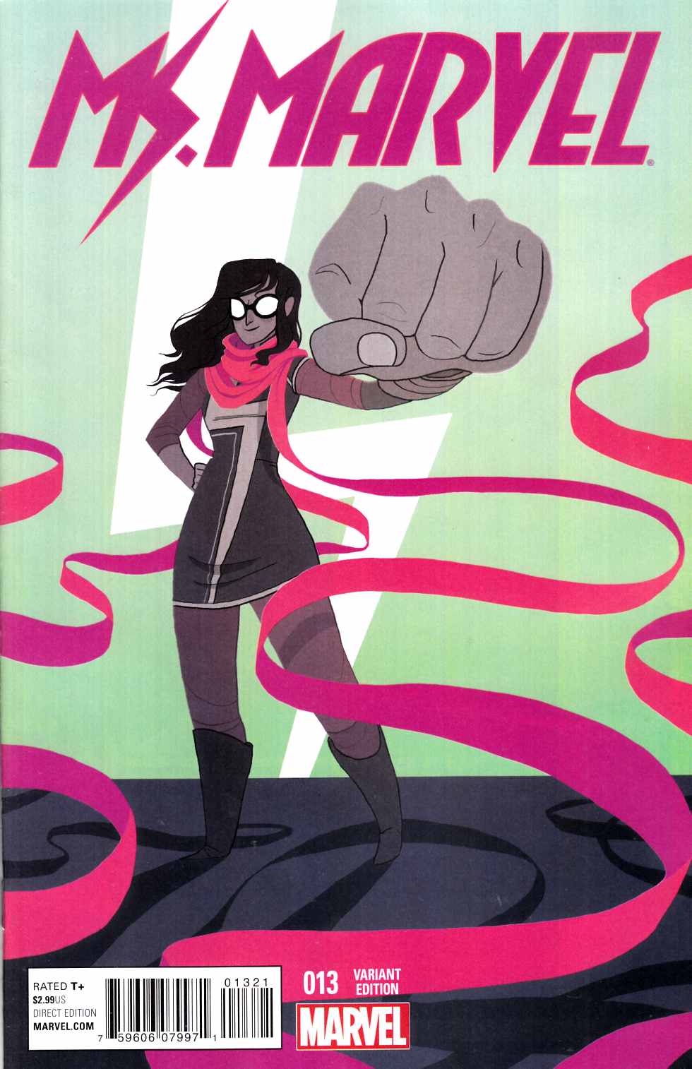 Ms Marvel #13 Women of Marvel Variant Cover Near Mint Minus (9.2) [Marvel Comic] THUMBNAIL