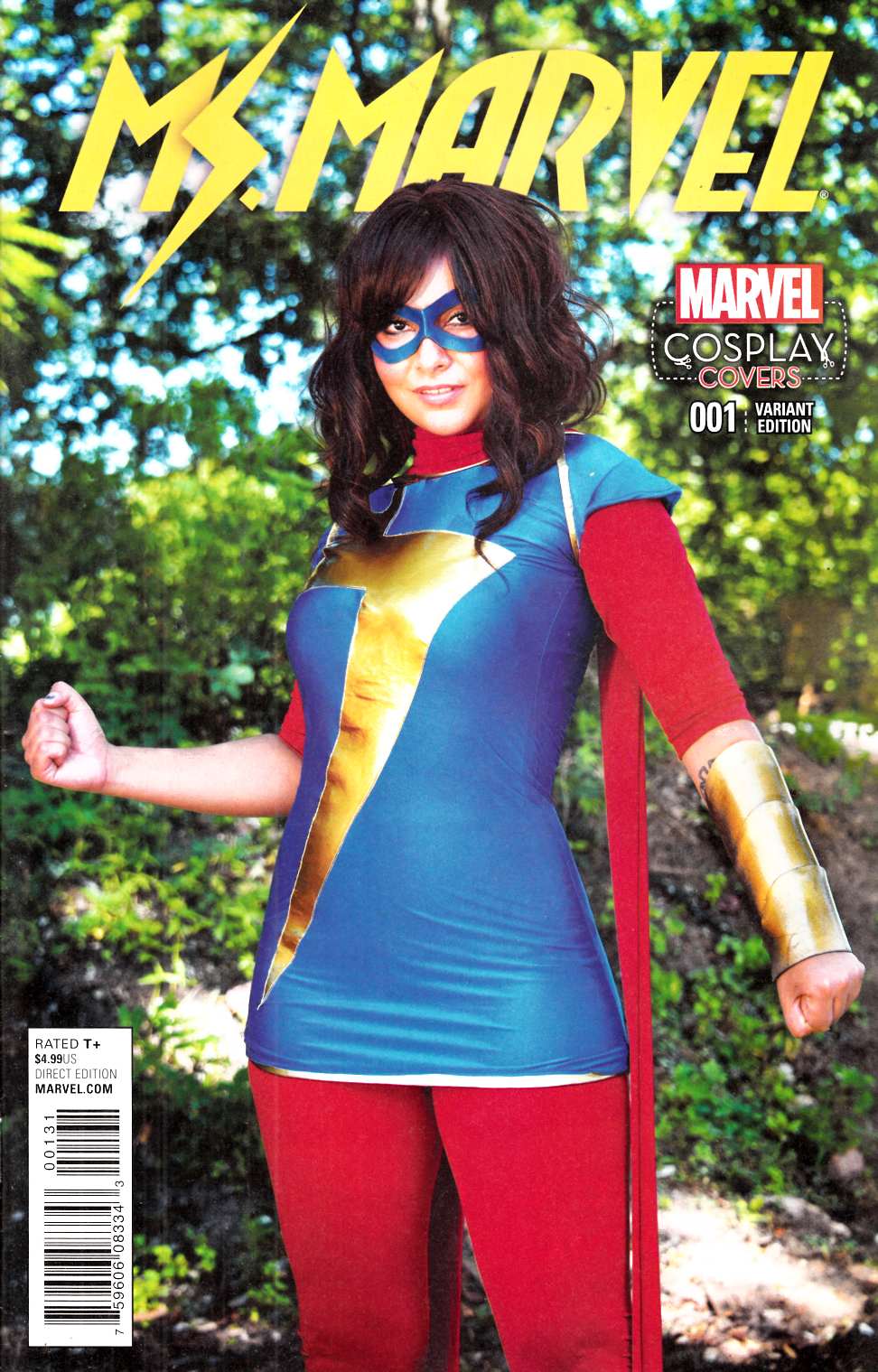 Ms Marvel #1 Cosplay Variant Cover Very Fine (8.0) [Marvel Comic] THUMBNAIL