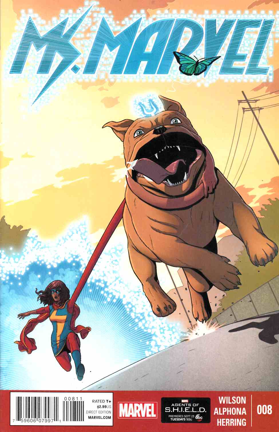 Ms Marvel #8 Near Mint (9.4) [Marvel Comic] LARGE