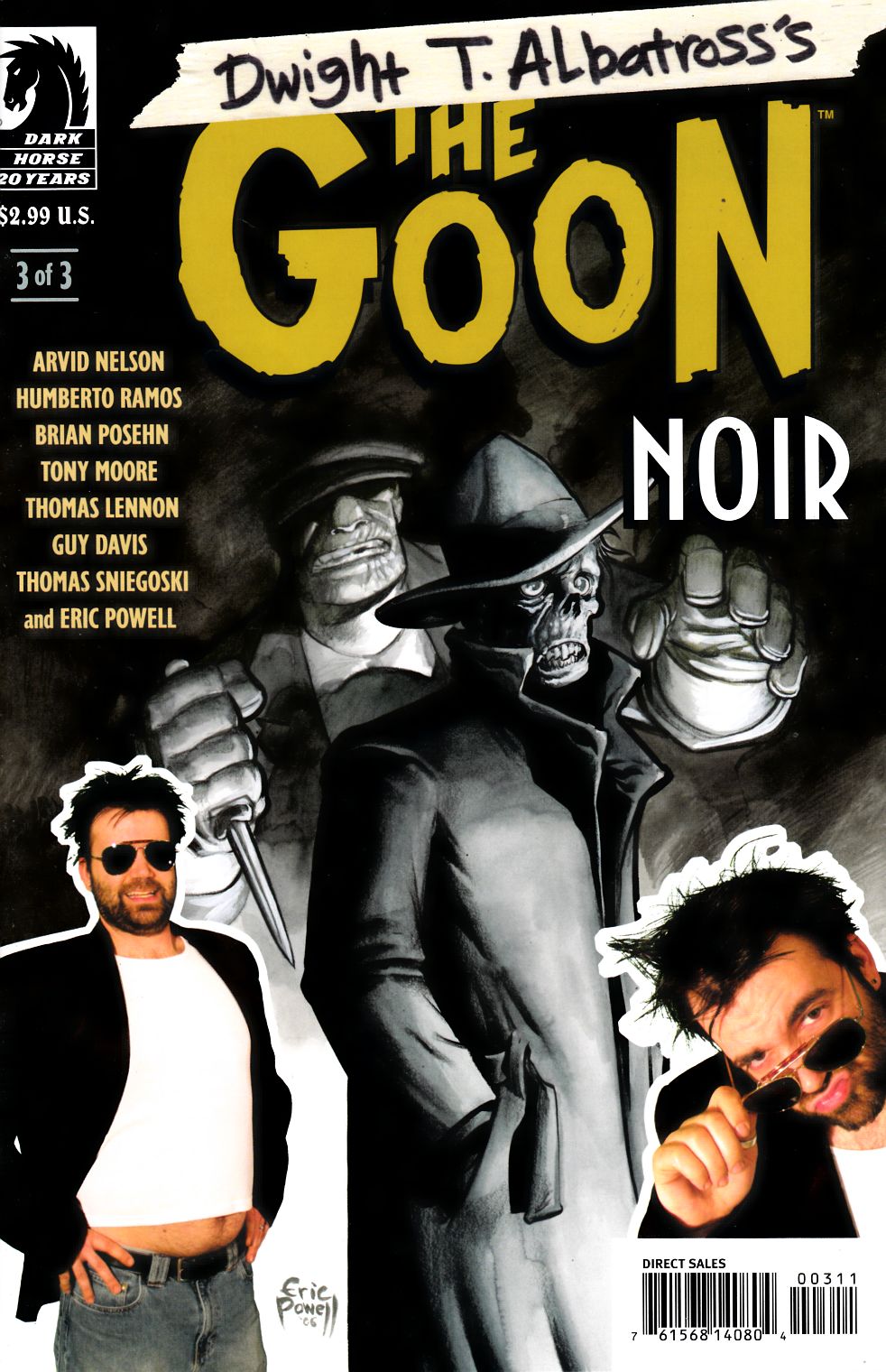Goon Noir #3 Fine (6.0) [Dark Horse Comic] LARGE