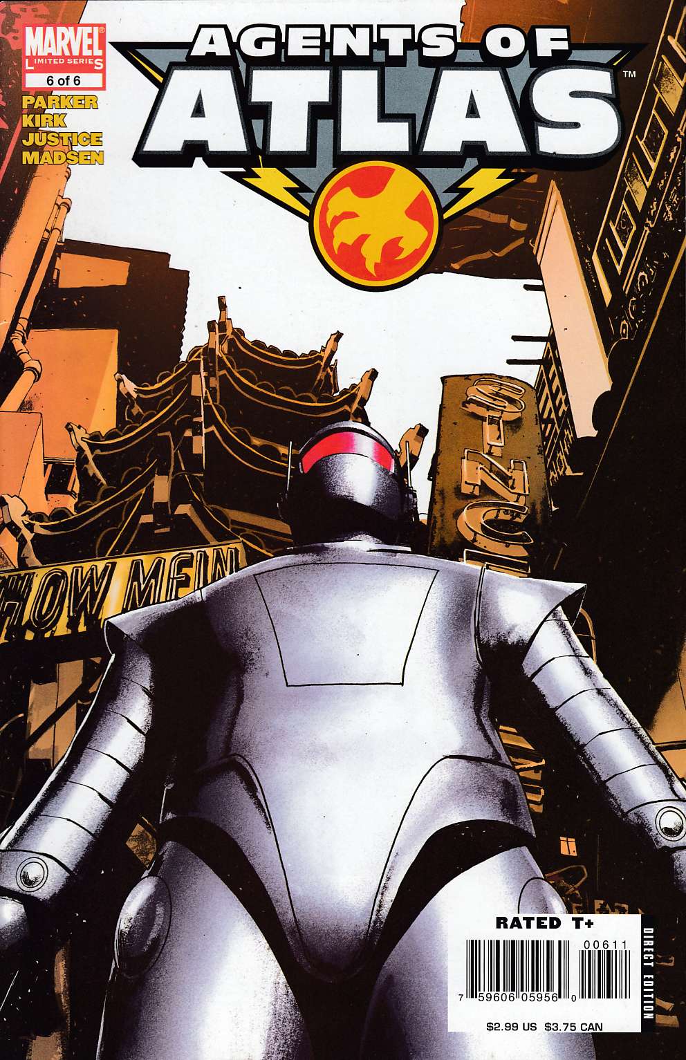 Agents of Atlas #6 Fine (6.0) [Marvel Comic] LARGE
