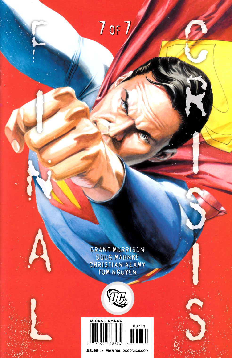 Final Crisis #7 Cover B Near Mint (9.4) [DC Comic] LARGE