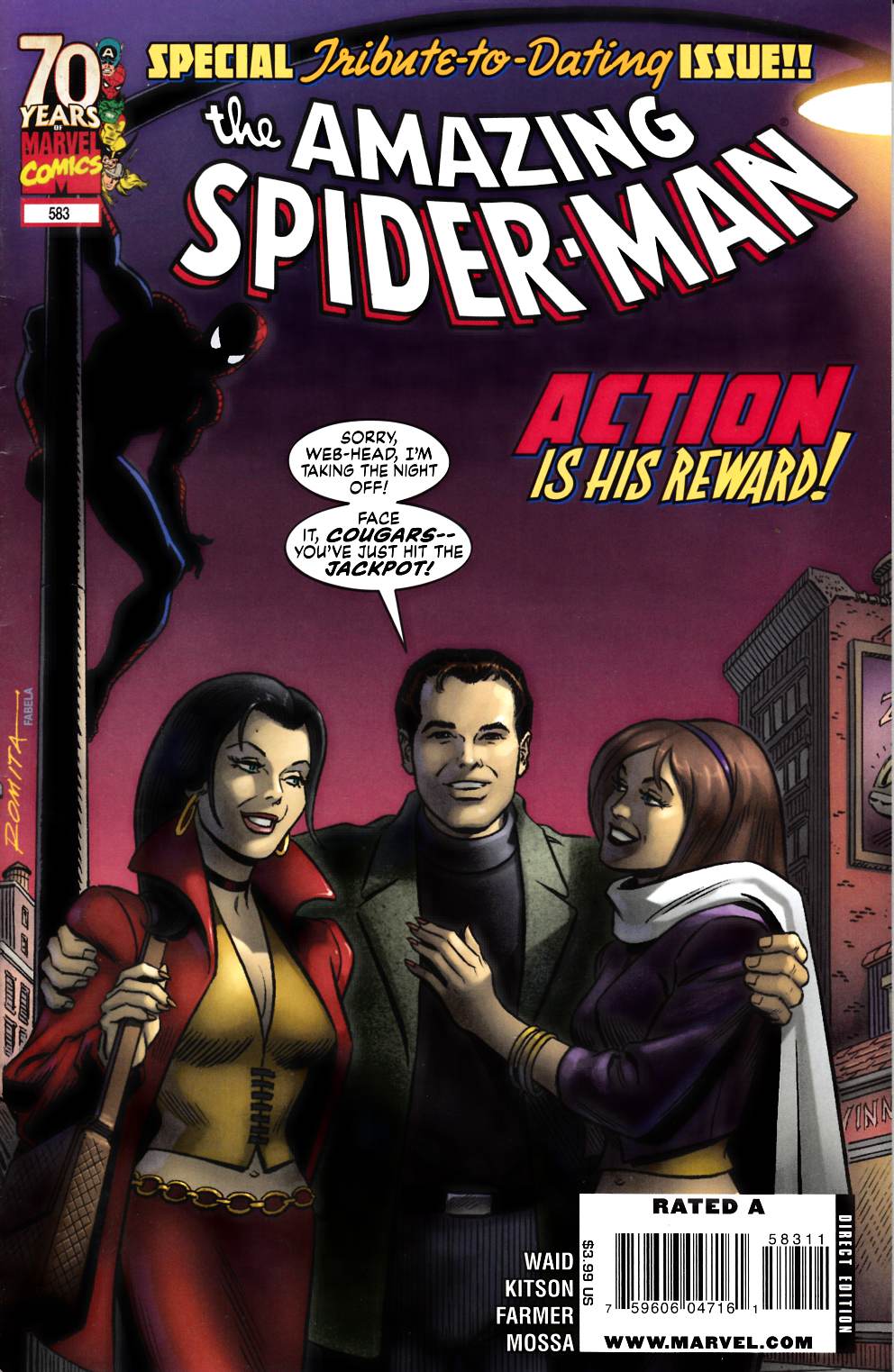 Amazing Spider-Man #583 Fine (6.0) [Marvel Comic] LARGE