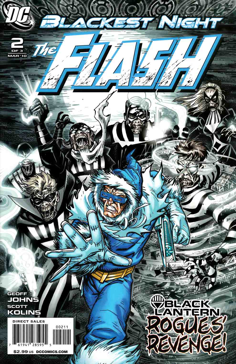 Blackest Night Flash #2 Near Mint (9.4) [DC Comic] LARGE