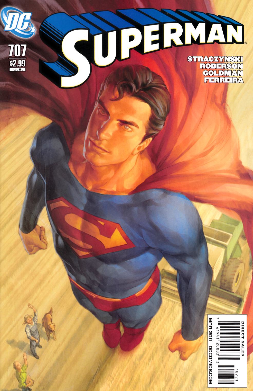 Superman #707 Chen Variant Cover Near Mint (9.4) [DC Comic]