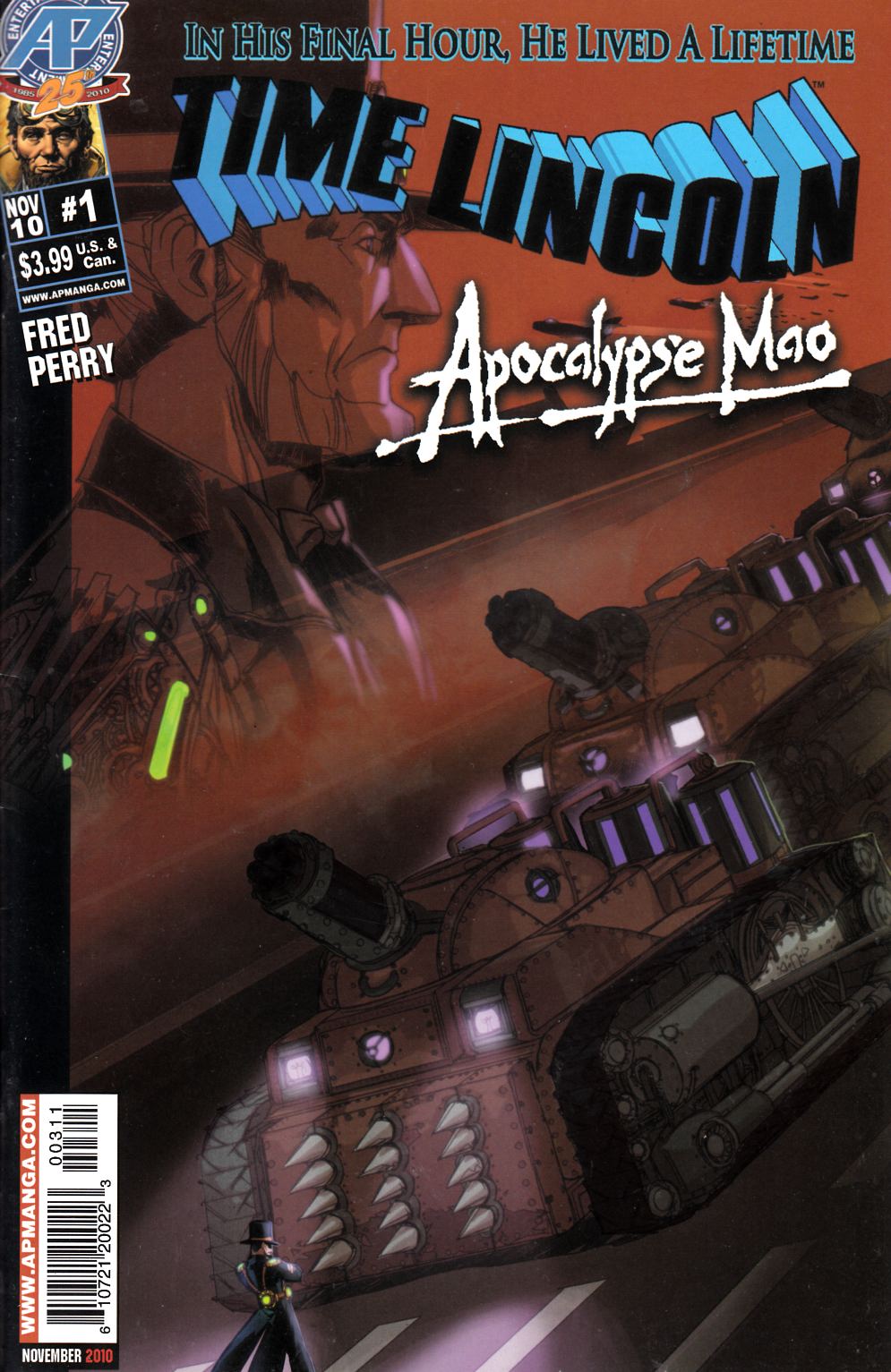Time Lincoln Apocalypse Mao #1 Very Fine (8.0) [Antarctic Comic] THUMBNAIL