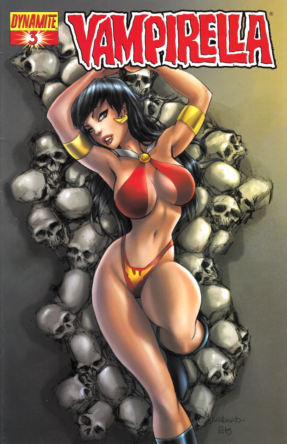 Vampirella #3 Garza Cover Fine Plus (6.5) [Dynamite Comic] THUMBNAIL