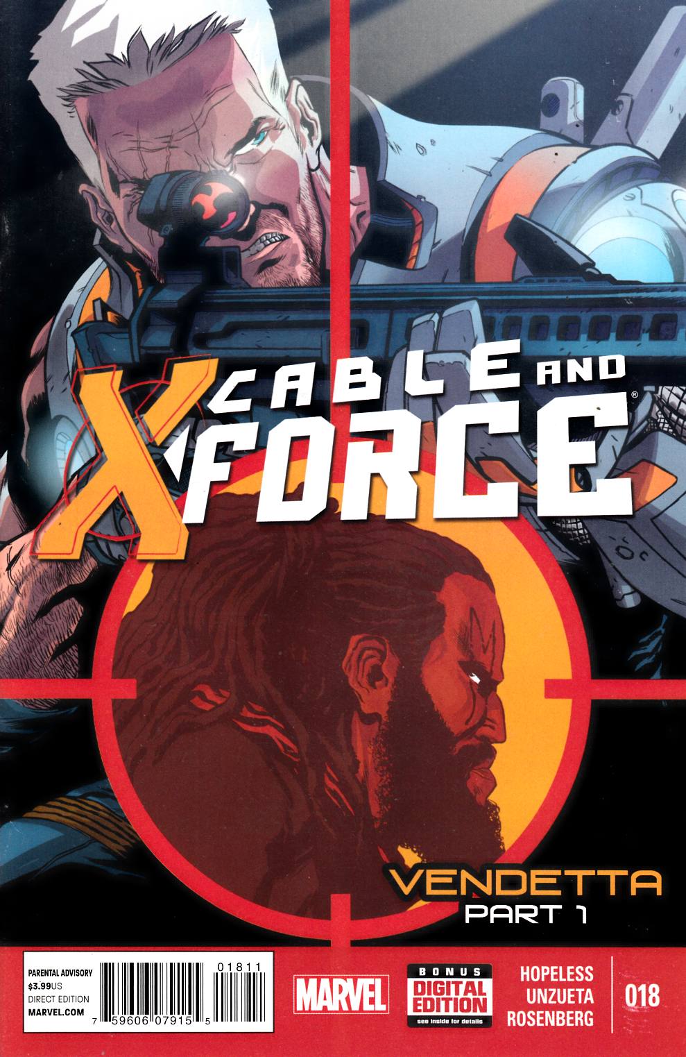 Cable and X-Force #18 Very Fine (8.0) [Marvel Comic] THUMBNAIL