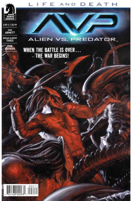 Aliens vs Predator Life and Death #2 [Dark Horse Comic] LARGE