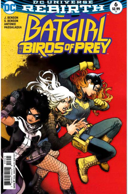 Batgirl and the Birds of Prey #6 Shirahama Variant Cover [DC Comic]