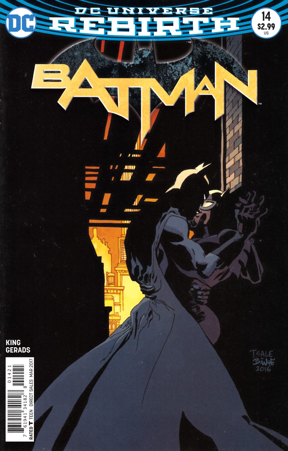 Batman #14 Sale Variant Cover Near Mint Minus (9.2) [DC Comic]