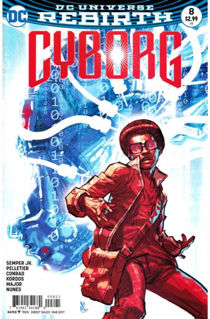 Cyborg #8 D'Anda Variant Cover [DC Comic] LARGE