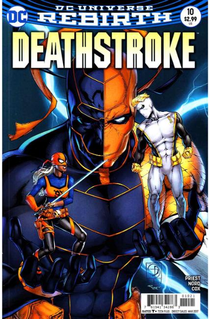 Deathstroke #10 Davis Variant Cover [DC Comic] LARGE
