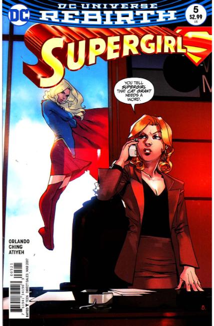 Supergirl #5 Bengal Variant Cover [DC Comic] THUMBNAIL