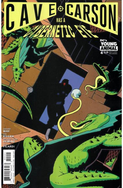 Cave Carson Has A Cybernetic Eye #4 Maclean Variant Cover [DC Comic] THUMBNAIL
