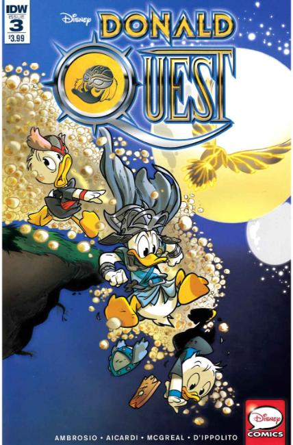 Donald Quest #3 [IDW Comic] THUMBNAIL