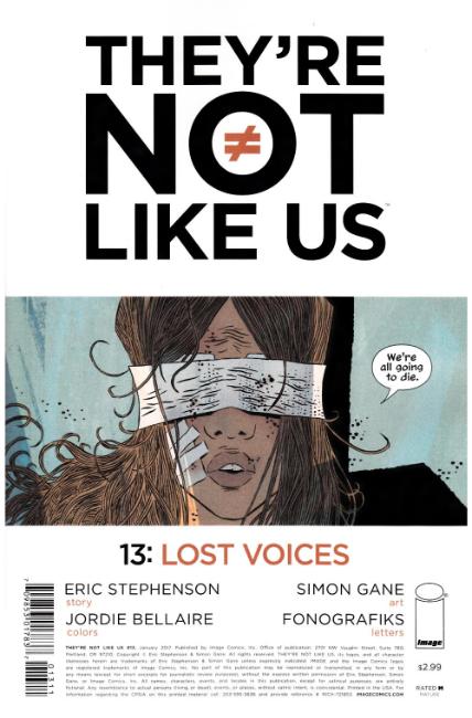 Theyre Not Like Us #13 [Image Comic] THUMBNAIL