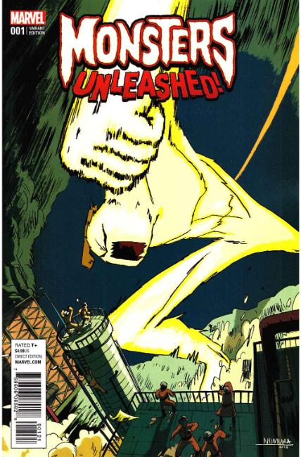 Monsters Unleashed #1 Nimura Variant Cover [Marvel Comic] THUMBNAIL