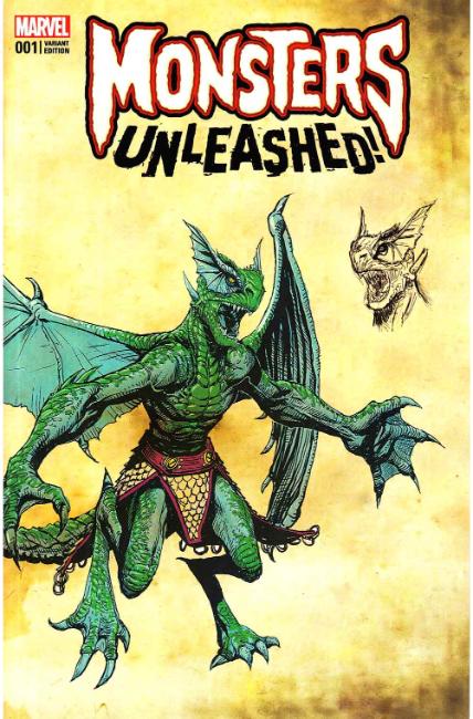 Monsters Unleashed #7  Horror comics, Monster, Horror