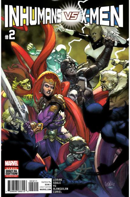 IVX Inhumans Vs X-Men #2  [Marvel Comic] THUMBNAIL