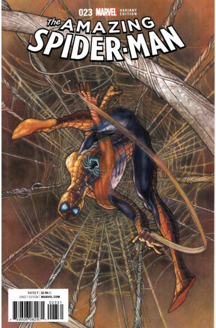 Amazing Spider-Man #23 Bianchi Variant Cover [Marvel Comic] LARGE