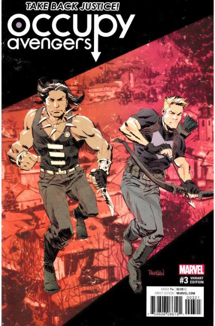 Occupy Avengers #3 Panosian Variant Cover [Marvel Comic] LARGE