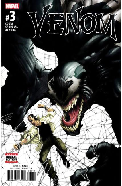 Venom #3 Near Mint (9.4) [Marvel Comic] THUMBNAIL