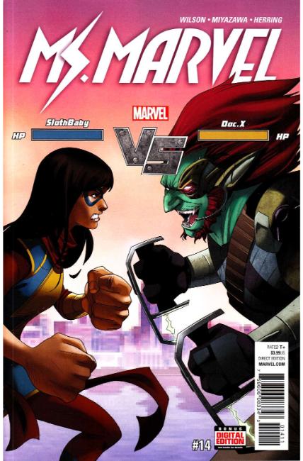 Ms Marvel #14 Near Mint (9.4) [Marvel Comic] LARGE