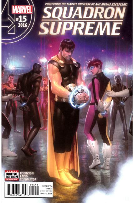 Squadron Supreme #15 [Marvel Comic] LARGE