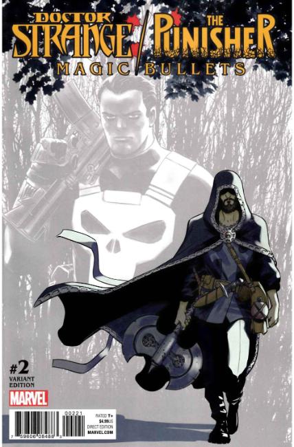 Doctor Strange Punisher Magic Bullets #2 Lopez Variant Cover [Marvel Comic] LARGE