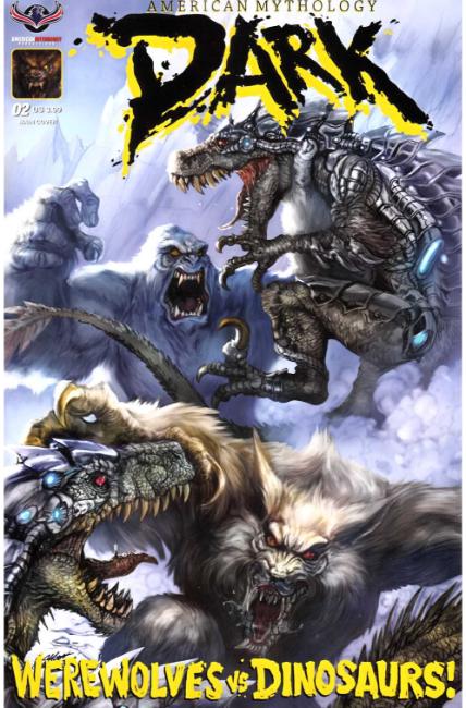 AM Dark Werewolves vs Dinosaurs vs Yetis #2 [Action Lab Comic] THUMBNAIL