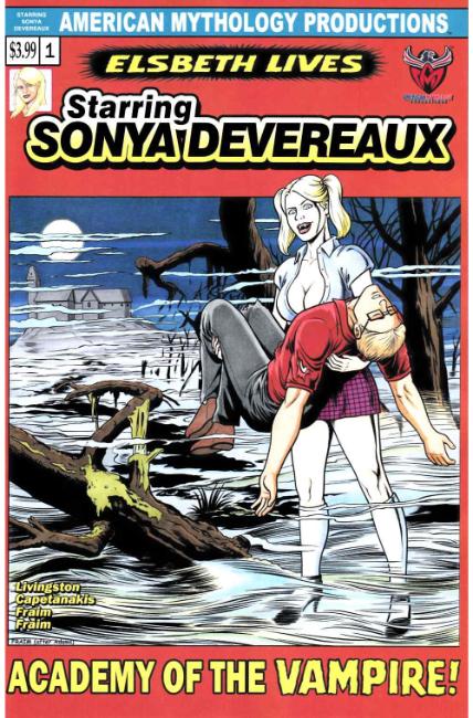 Starring Sonya Devereaux #2 Horror Homage Cover [American Myth Comic] THUMBNAIL