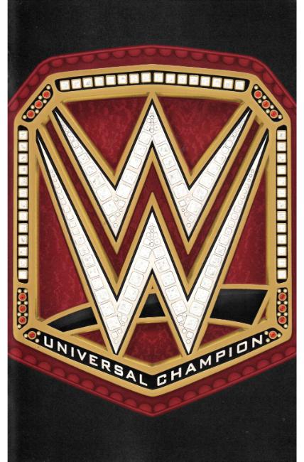 WWE #1 Title Belt Foil Party Variant Cover Near Mint (9.4) [Boom Comic] THUMBNAIL