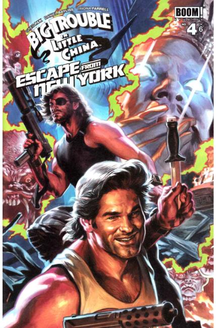 Big Trouble In Little China Escape New York #4 Subscription Cover [Boom Comic] LARGE