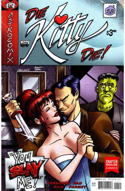 Die Kitty Die #4 Cover A [Chapterhouse Comic] THUMBNAIL