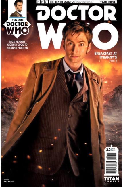 Doctor Who 10th Doctor Year Three #2 Cover B [Titan Comic] THUMBNAIL
