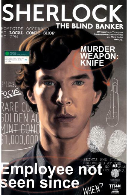 Sherlock Blind Banker #1 Cover C [Titan Comic] LARGE