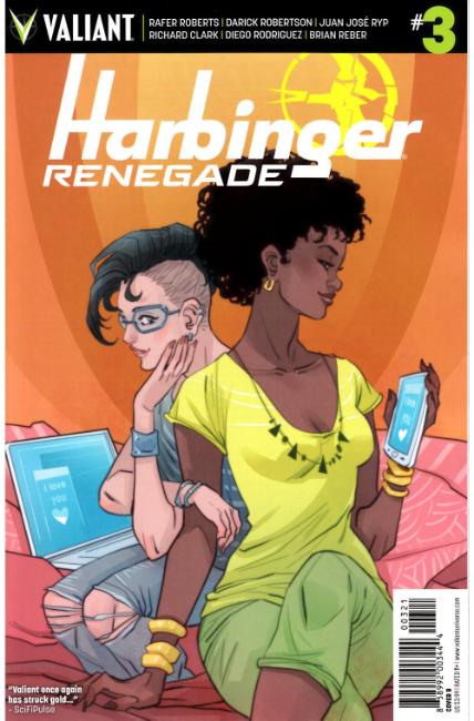 Harbinger Renegade #3 Cover B [Valiant Comic] LARGE
