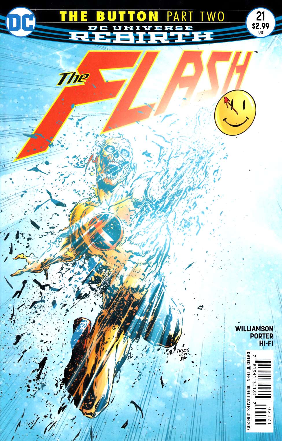 Flash #21 Regular Cover Very Fine (8.0) [DC Comic] LARGE