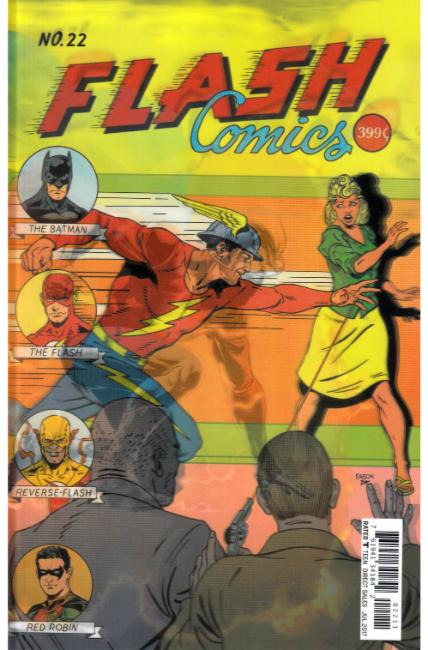 Flash #22 Lenticular Cover Near Mint (9.4) [DC Comic] THUMBNAIL