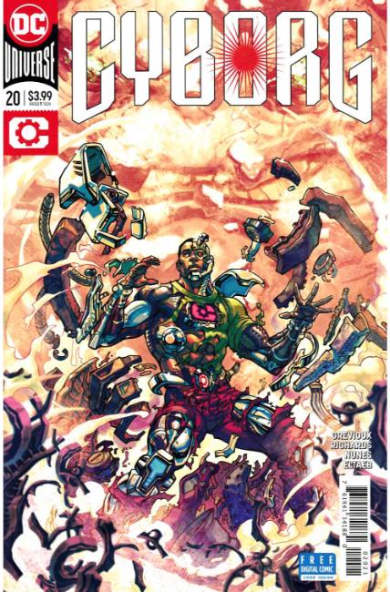 Cyborg #20 D'Anda Variant Cover [DC Comic] THUMBNAIL