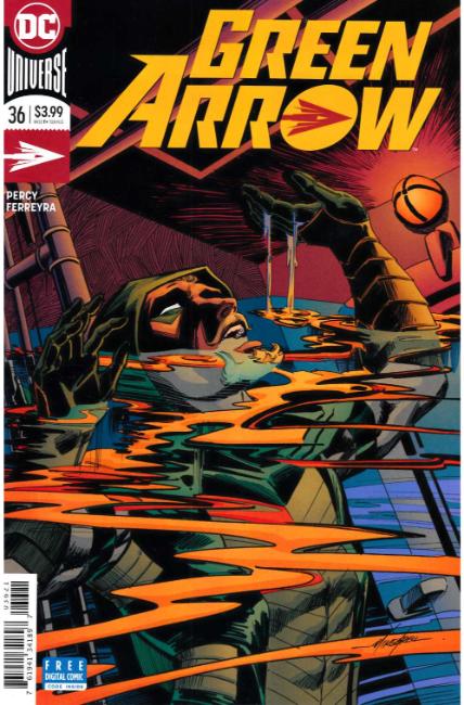 Green Arrow #36 Grell Variant Cover [DC Comic] LARGE