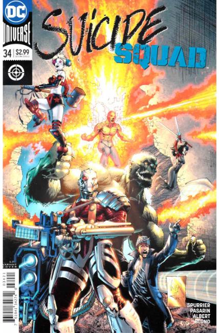 Suicide Squad #34 Portacio Variant Cover [DC Comic] LARGE