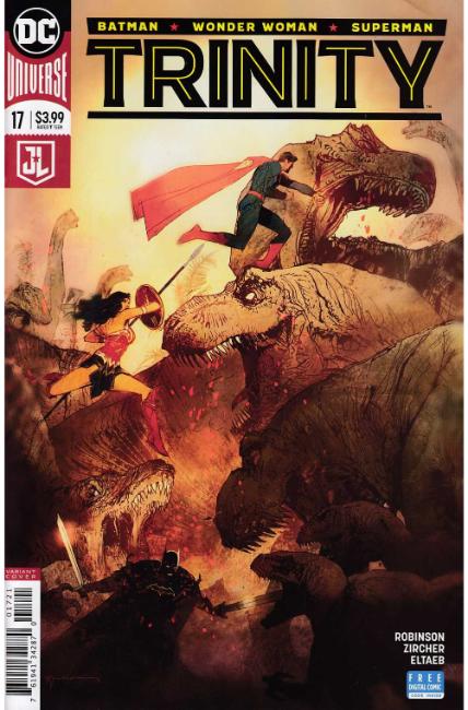 Trinity #17 Sienkiewicz Variant Cover [DC Comic] LARGE