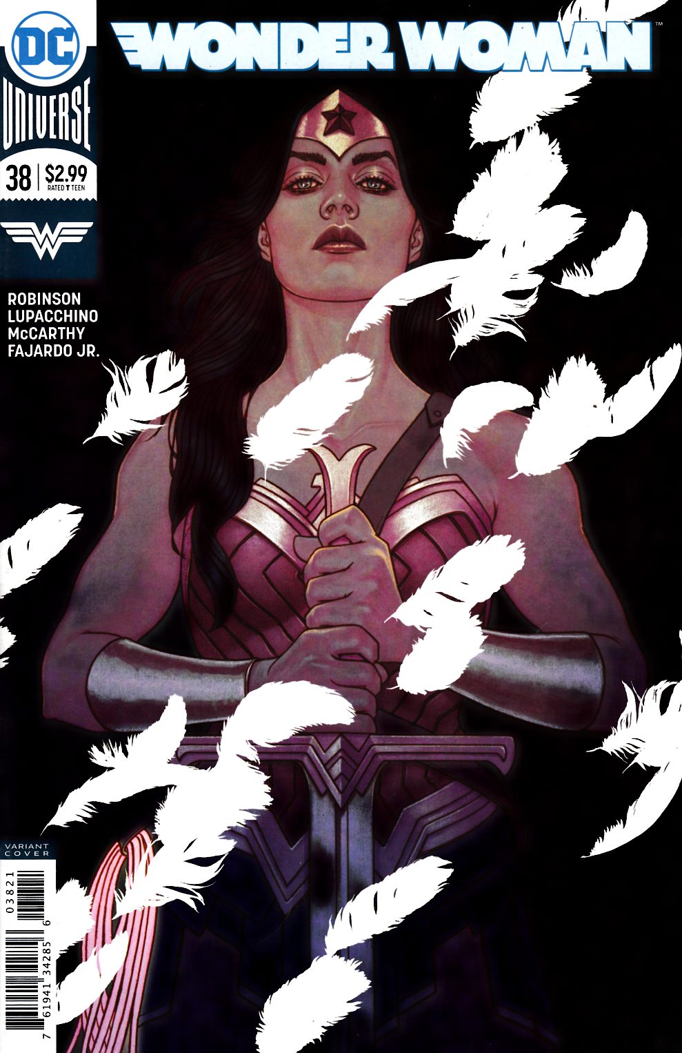 Wonder Woman #38 Frison Variant Cover Very Fine (8.0) [DC Comic]