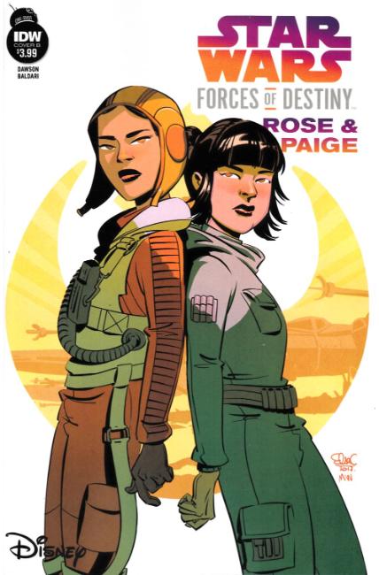 Star Wars Adventures Forces of Destiny Rose & Paige Cover B Near Mint (9.4) [IDW Comic] THUMBNAIL