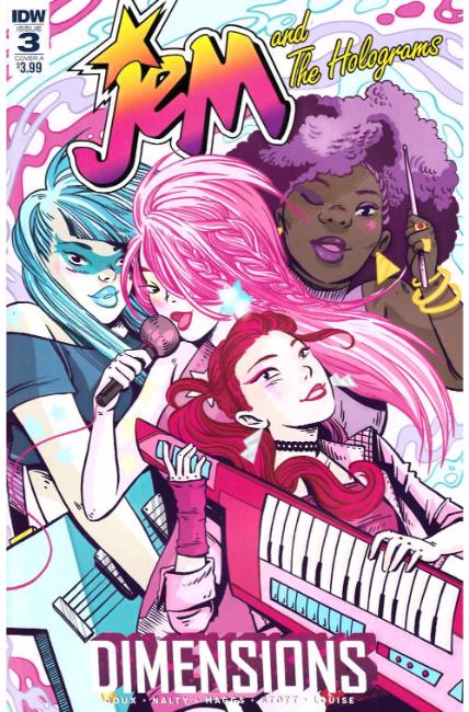Jem & the Holograms Dimensions #3 Cover A Near Mint (9.4) [IDW Comic] LARGE