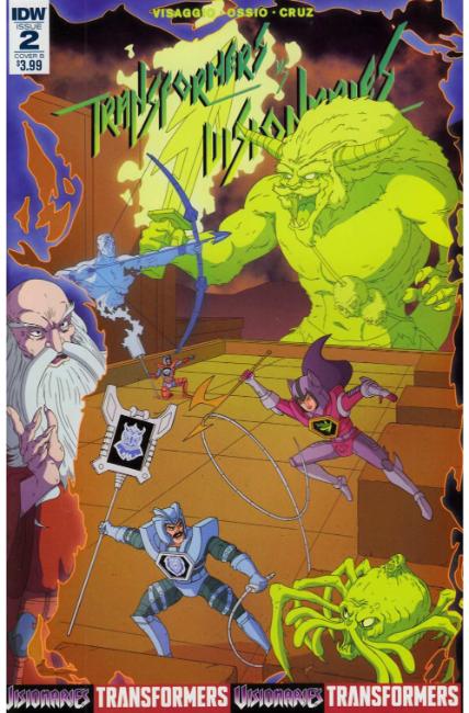 Transformers vs Visionaries #2 Cover B [IDW Comic] THUMBNAIL