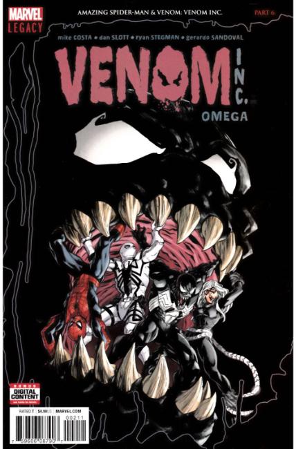 Amazing Spider-Man Venom Inc Omega #1 Near Mint (9.4) [Marvel Comic] THUMBNAIL