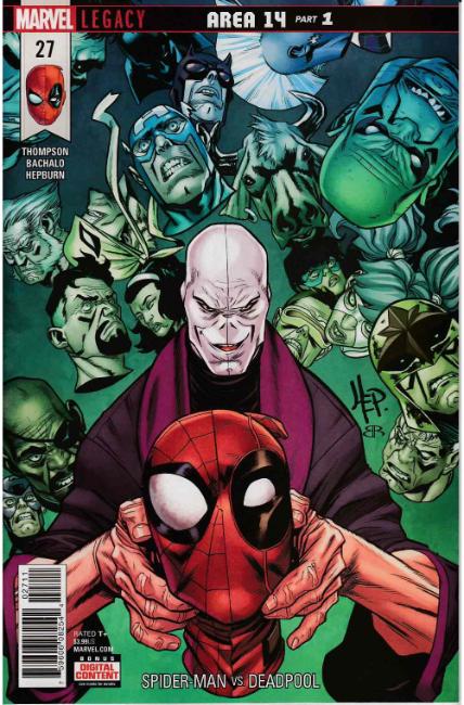 Spider-Man Deadpool #27 Near Mint (9.4) [Marvel Comic] THUMBNAIL
